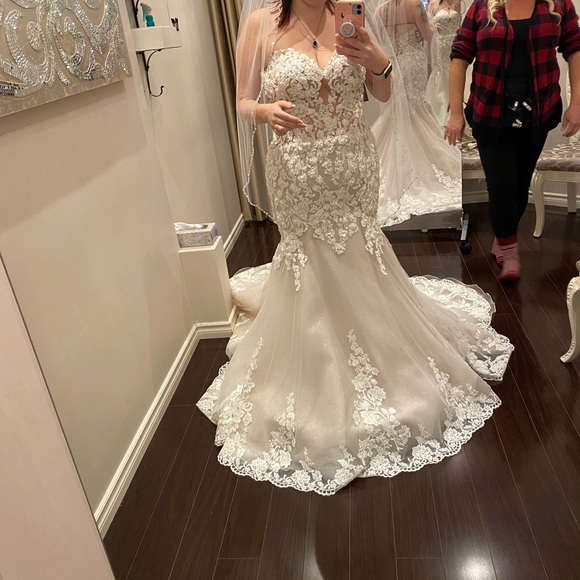 Mori Lee size 10 Roxanne wedding dress - Picture 5 of 12